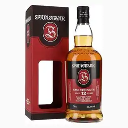 Springbank 12 Years Old Cask Strength 55.3% Batch 20 - 2020 70cl