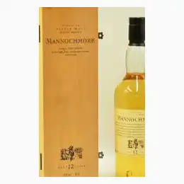 Mannochmore 12 Year Old Speyside Whisky Flora & Fauna in Wooden Box
