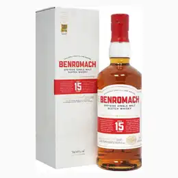 BENROMACH 15 Year Old Speyside Single Malt Scotch Whisky 70cl 43%