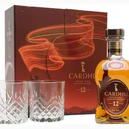 Cardhu 12 Year Old Gift Set with 2 Glasses 70cl 40%