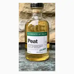 Elements of Islay Peat Full Proof Blended Malt Scotch Whisky The