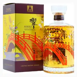 Hibiki Harmony 100th Anniversary Japanese Blended Whisky - 43% 70cl