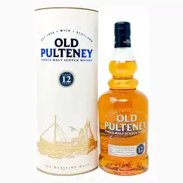 Old Pulteney 12 Year Old Single Malt Scotch Whisky, 70cl, 40% ABV