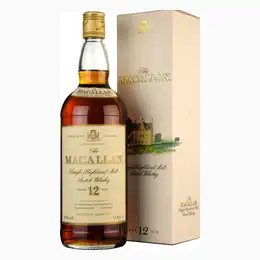 Macallan 12 Year Old 1980s 1 Litre