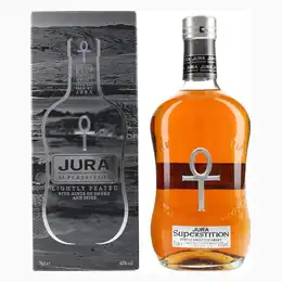 Jura Superstition Lightly Peated Old Presentation Box 70cl
