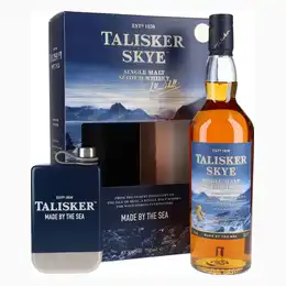 Talisker Skye Hip Flask Pack, 70 cl