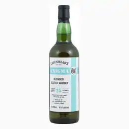 Enigma 25 Year Old Blended Scotch Whisky 41.4%