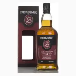Springbank 12 Year Old Cask Strength - 55.3% Whisky 70cl