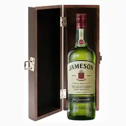 Jameson Irish Whiskey 70cl in Luxury Elm Wood Gift Box
