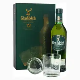 Glenfiddich 12 Year Whisky 70cl Gift Pack