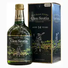 GLEN SCOTIA DISTILLERY 14 yo 40% abv 70cl 