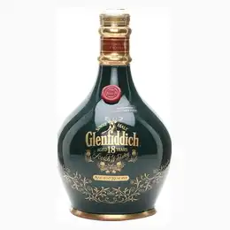 Glenfiddich 18 Year Old Ancient Reserve Green Spode Decanter