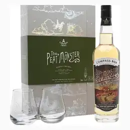 Compass Box The Peat Monster Glass Set
