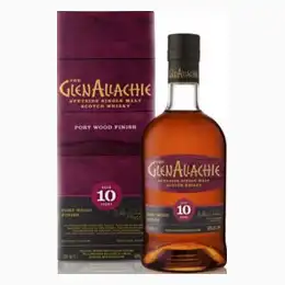 GlenAllachie 10 Year Old Port Wood Finish Whisky 70cl