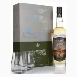 Compass Box The Peat Monster Gift Pack with 2x Glasses Whisky 70cl
