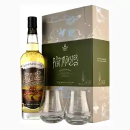 Compass Box The Peat Monster Blended Whisky Gift Set, 70 cl