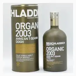 Bruichladdich Whisky Organic 2003 Anns An T-Seann Doigh