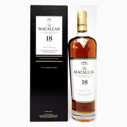 Macallan 18 Year Old Sherry Oak 2023 Release Single Malt Scotch Whisky, 70cl, 43% ABV