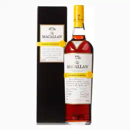 Macallan 1999 13 Year Old Easter Elchies Yellow Ribbon Bottled 2012 With Original Box