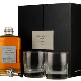 Nikka Whisky From The Barrel Glasses & Pourer Gift Pack