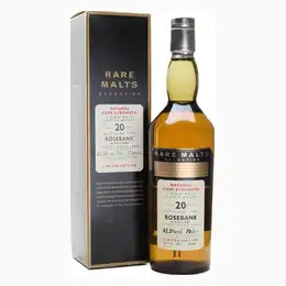 Rosebank 1981 20 Year Old Rare Malts
