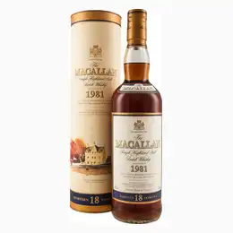Macallan 18 Year Old 1981