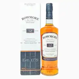 Bowmore 12 Year Old Single Malt Scotch Whisky, 70cl, 40% ABV