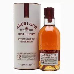 ABERLOUR 12 Year Old Non Chill-Filtered Distillery Exclusive Speyside Single Malt Scotch Whisky 70cl 48%
