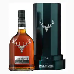 Dalmore 15 Year Old Pedestal Gift Tin Limited Edition Highland Single Malt Scotch Whisky 70cl