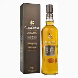 Glen Grant 12 Year Old Single Malt Scotch Whisky 70cl
