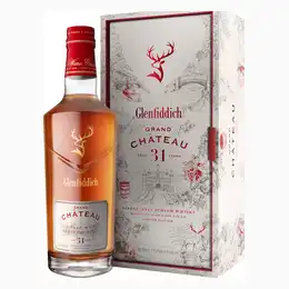 Glenfiddich Grand Chateau 31 Year Old Bordeaux Wine Cask Limited Edition Speyside Single Malt Scotch Whisky 70cl