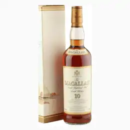 Macallan 10 Year Old, Old Style Presentation with Box