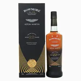 Bowmore 22 Year Old Aston Martin Masters Selection Edition 2 Islay Single Malt Scotch Whisky  70cl