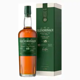 THE GLENDRONACH 15 Year Old Highland Single Malt Scotch Whisky 70cl 46% - NEW BOTTLE