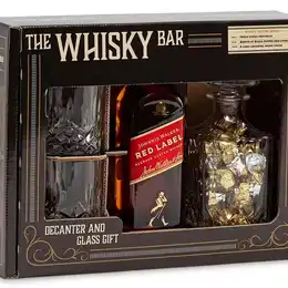 Johnnie Walker Red Label The Whisky Bar Gift Set 70cl