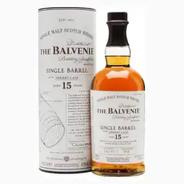 The Balvenie 15 Year Old Sherry Cask Single Malt Scotch Whisky 70cl