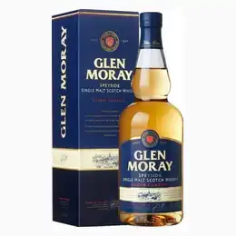 Glen Moray Elgin Classic Single Malt Scotch Whisky Gift Box 70cl