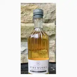 Wire Works Bourbon Barrel Single Malt English Whisky The