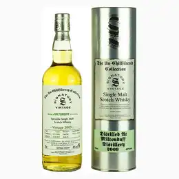 Miltonduff 9 Year Old 2009 Signatory Un-Chillfiltered