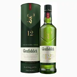 Glenfiddich 12 Year Old Single Malt Scotch Whisky 70cl