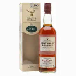 Balblair 1973 Centenary Reserve Gordon & MacPhail