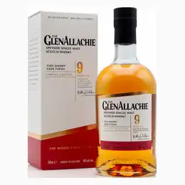 GlenAllachie 9 Year Old Fino Sherry Cask Finish The Wood Collection