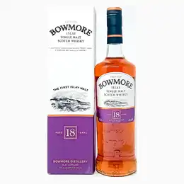 Bowmore 18 Year Old Single Malt Scotch Whisky, 70cl, 43% ABV