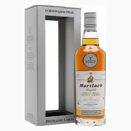 Mortlach 25 Year Old G&M Distillery Labels
