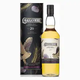 Cragganmore 20 Year Old Single Malt Scotch Whisky 1999 70cl