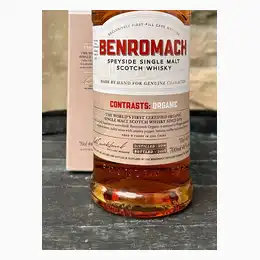Benromach Contrasts: Organic Single Malt Scotch Whisky 70cl The