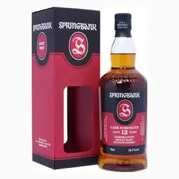 Springbank 12 Year Old Cask Strength 56.1% 70cl
