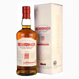 BENROMACH Vintage 2013 Batch 1 Cask Strength Speyside Single Malt Scotch Whisky 70cl 59.7%