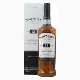 Bowmore 12 Year Old Single Malt Whisky 40%