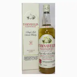 Tamnavulin-Glenlivet 10 Year Old Naturally Light from early 1980s 